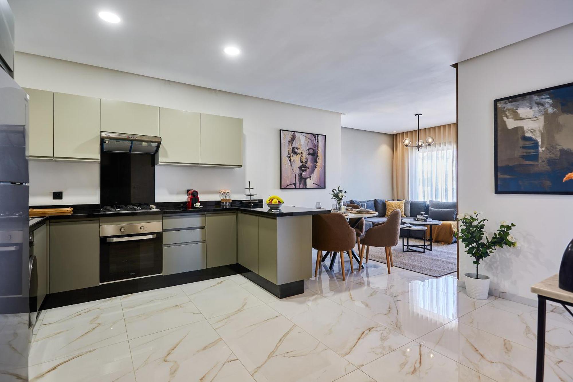 Апартаменти Sleek And Modern 2-Bed Unit In Downtown Casa Касабланка Екстер'єр фото
